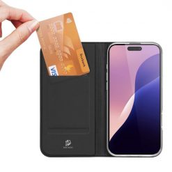 Peňaženkové puzdro Dux Ducis Skin Pro čierne – Apple iPhone 16 Pro | Kryty na mobil Kryty na mobil | Peňaženkové puzdro Dux Ducis Skin Pro čierne – Apple iPhone 16 Pro | Kryty na mobil
