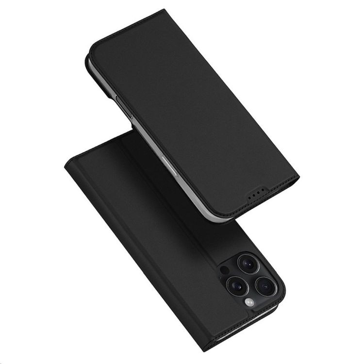 Peňaženkové puzdro Dux Ducis Skin Pro čierne – Apple iPhone 16 Pro Max | Kryty na mobil Kryty na mobil | Peňaženkové puzdro Dux Ducis Skin Pro čierne – Apple iPhone 16 Pro Max | Kryty na mobil