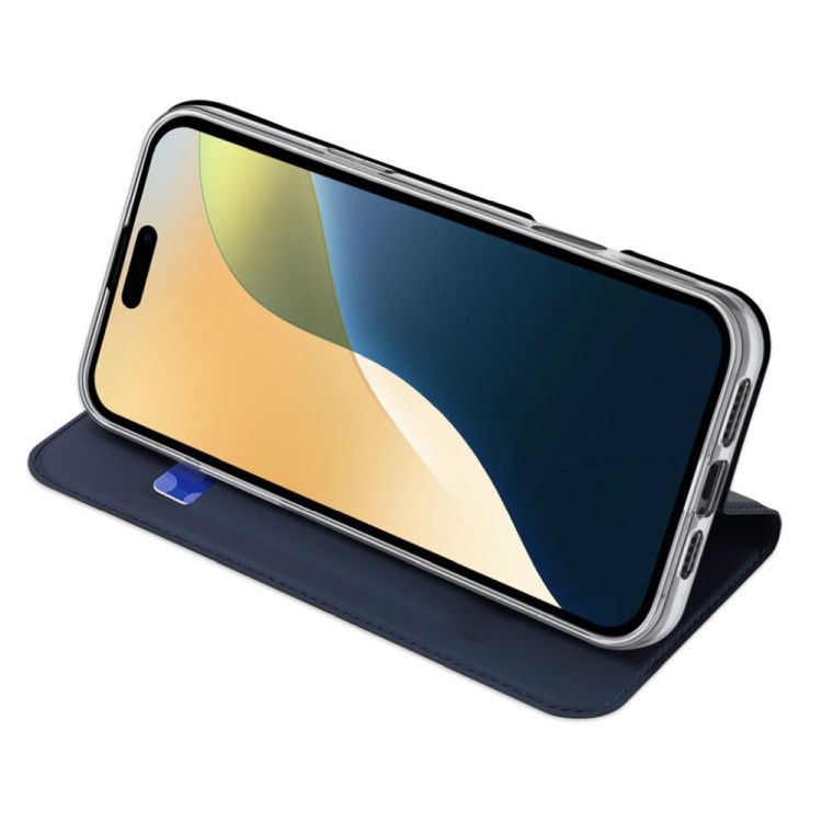Peňaženkové puzdro Dux Ducis Skin Pro modré – Apple iPhone 16 Plus | Kryty na mobil Kryty na mobil | Peňaženkové puzdro Dux Ducis Skin Pro modré – Apple iPhone 16 Plus | Kryty na mobil