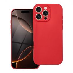 Kryty na mobil | Silikónový kryt Soft case červený – Apple iPhone 16 Pro Max | Kryty na mobil