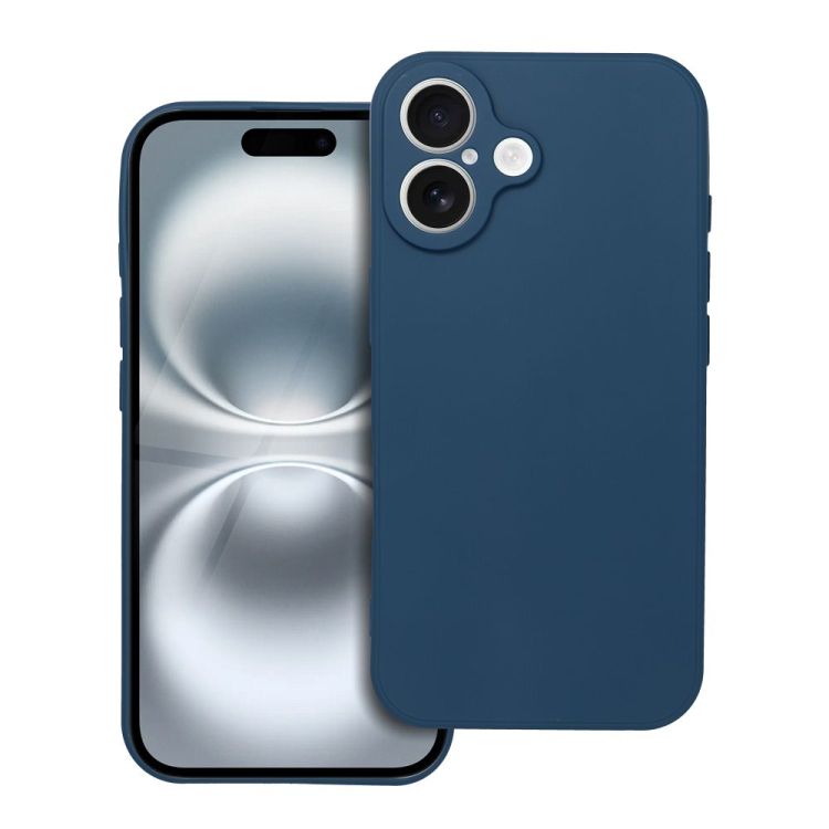 Silikónový kryt Soft case modrý – Apple iPhone 16 | Kryty na mobil Kryty na mobil | Silikónový kryt Soft case modrý – Apple iPhone 16 | Kryty na mobil