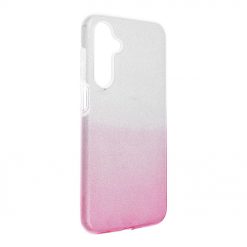 Samsung Galaxy A16 4G/5G Ligotavý Kryt Forcell Shining transparentno-ružový