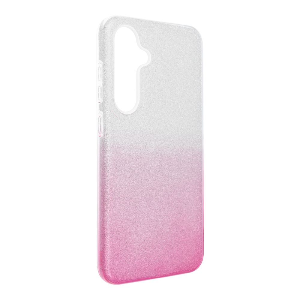 Ligotavý Kryt Forcell Shining transparentno-ružový – Samsung Galaxy S24 FE | Kryty na mobil Kryty na mobil | Ligotavý Kryt Forcell Shining transparentno-ružový – Samsung Galaxy S24 FE | Kryty na mobil