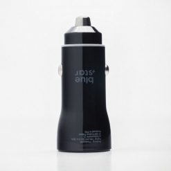 Kryty na mobil | Nabíjačka do auta Blue Star 3A 25W USB-C + USB-A PD QC3.0 AFC PPS čierna | Kryty na mobil