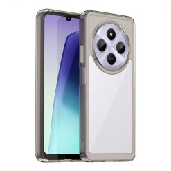 Kryty na mobil | Ochranný kryt Colorful Acrylic case transparentno-sivý – Xiaomi Redmi 14C / Poco C75 | Kryty na mobil