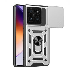 Odolný kryt CamCover Armor strieborný – Xiaomi 14T Pro