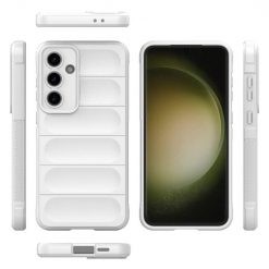 Kryty na mobil | Odolný kryt Magic Shield biely – Samsung Galaxy S24 FE | Kryty na mobil