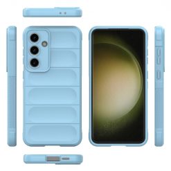 Kryty na mobil | Odolný kryt Magic Shield bledomodrý – Samsung Galaxy S24 FE | Kryty na mobil
