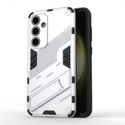 Kryty na mobil | Odolný Kryt Punk armor case biely – Samsung Galaxy S24 FE | Kryty na mobil