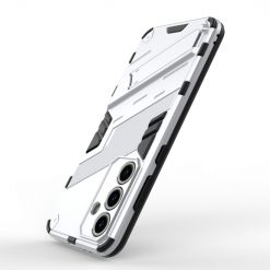 Kryty na mobil | Odolný Kryt Punk armor case biely – Samsung Galaxy S24 FE | Kryty na mobil