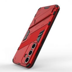 Kryty na mobil | Odolný Kryt Punk armor case červený – Samsung Galaxy S24 FE | Kryty na mobil
