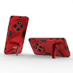 Kryty na mobil | Odolný Kryt Punk armor case červený – Xiaomi Redmi 14C / Poco C75 | Kryty na mobil
