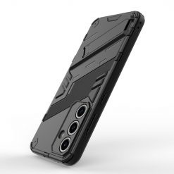 Kryty na mobil | Odolný Kryt Punk armor case čierny – Samsung Galaxy S24 FE | Kryty na mobil
