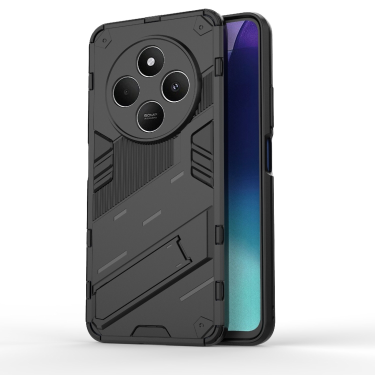 Odolný Kryt Punk armor case čierny – Xiaomi Redmi 14C / Poco C75 | Kryty na mobil Kryty na mobil | Odolný Kryt Punk armor case čierny – Xiaomi Redmi 14C / Poco C75 | Kryty na mobil