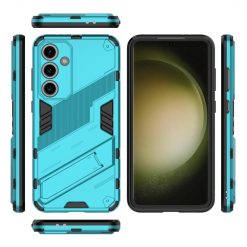 Kryty na mobil | Odolný Kryt Punk armor case modrý – Samsung Galaxy S24 FE | Kryty na mobil