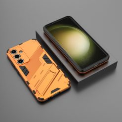 Odolný Kryt Punk armor case oranžový – Samsung Galaxy S24 FE | Kryty na mobil Kryty na mobil | Odolný Kryt Punk armor case oranžový – Samsung Galaxy S24 FE | Kryty na mobil