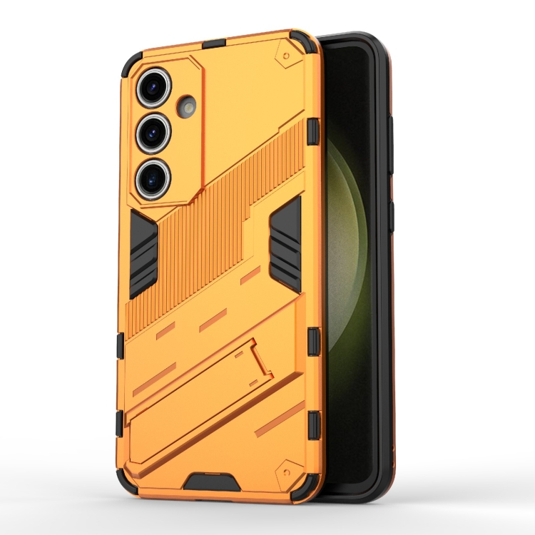 Odolný Kryt Punk armor case oranžový – Samsung Galaxy S24 FE | Kryty na mobil Kryty na mobil | Odolný Kryt Punk armor case oranžový – Samsung Galaxy S24 FE | Kryty na mobil