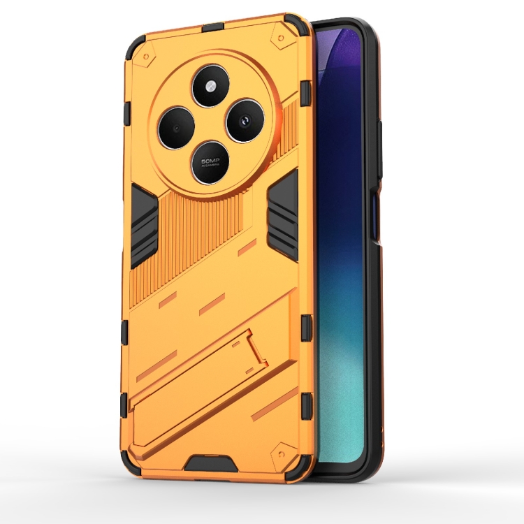 Odolný Kryt Punk armor case oranžový – Xiaomi Redmi 14C / Poco C75 | Kryty na mobil Kryty na mobil | Odolný Kryt Punk armor case oranžový – Xiaomi Redmi 14C / Poco C75 | Kryty na mobil