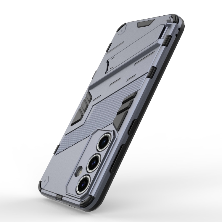Odolný Kryt Punk armor case sivý – Samsung Galaxy S24 FE | Kryty na mobil Kryty na mobil | Odolný Kryt Punk armor case sivý – Samsung Galaxy S24 FE | Kryty na mobil