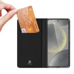 Kryty na mobil | Peňaženkové puzdro Dux Ducis Skin Pro čierne – Samsung Galaxy S24 FE | Kryty na mobil