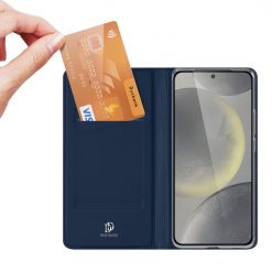 Kryty na mobil | Peňaženkové puzdro Dux Ducis Skin Pro modré – Samsung Galaxy S24 FE | Kryty na mobil