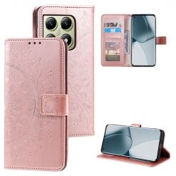 Peňaženkové puzdro Embossing Pattern Mandala Flower ružové – Xiaomi 14T | Kryty na mobil Kryty na mobil | Peňaženkové puzdro Embossing Pattern Mandala Flower ružové – Xiaomi 14T | Kryty na mobil