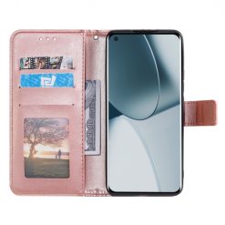 Peňaženkové puzdro Embossing Pattern Mandala Flower ružové – Xiaomi 14T | Kryty na mobil Kryty na mobil | Peňaženkové puzdro Embossing Pattern Mandala Flower ružové – Xiaomi 14T | Kryty na mobil