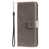 Kryty na mobil | Peňaženkové puzdro Embossing Pattern Mandala Flower zlaté – Xiaomi 14T | Kryty na mobil