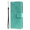 Kryty na mobil | Peňaženkové puzdro Embossing Pattern Mandala Flower zlaté – Xiaomi 14T | Kryty na mobil