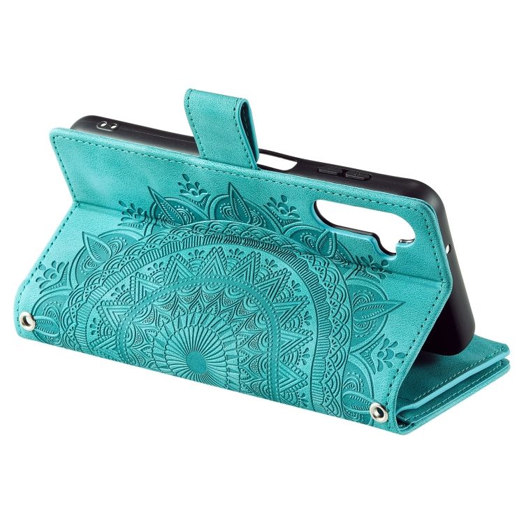 Samsung Galaxy A16 4G/5G Peňaženkové puzdro Mandala zip case zelené | Kryty na mobil Kryty na mobil | Samsung Galaxy A16 4G/5G Peňaženkové puzdro Mandala zip case zelené | Kryty na mobil