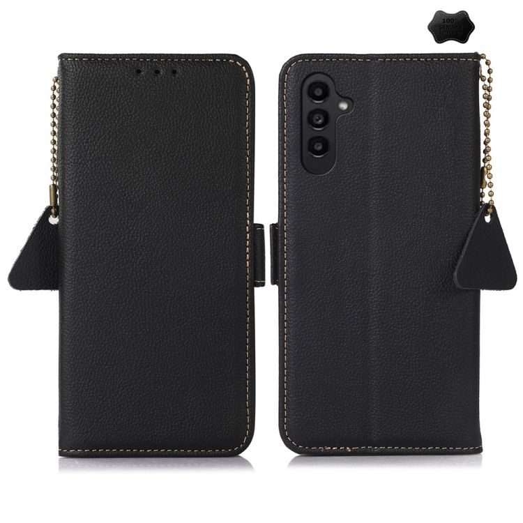 Peňaženkové puzdro RFID Leather case čierne – Samsung Galaxy S24 FE | Kryty na mobil Kryty na mobil | Peňaženkové puzdro RFID Leather case čierne – Samsung Galaxy S24 FE | Kryty na mobil