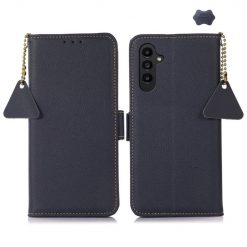Peňaženkové puzdro RFID Leather case modré – Samsung Galaxy S24 FE | Kryty na mobil Kryty na mobil | Peňaženkové puzdro RFID Leather case modré – Samsung Galaxy S24 FE | Kryty na mobil