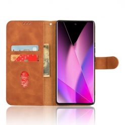 Peňaženkové puzdro Solid hnedé – Infinix Zero 40 5G | Kryty na mobil Kryty na mobil | Peňaženkové puzdro Solid hnedé – Infinix Zero 40 5G | Kryty na mobil