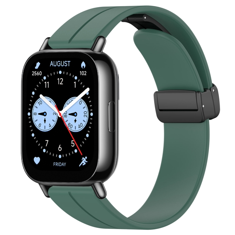 Remienok Magic Wristband tmavozelený pre Xiaomi Redmi Watch 5 Lite | Kryty na mobil Kryty na mobil | Remienok Magic Wristband tmavozelený pre Xiaomi Redmi Watch 5 Lite | Kryty na mobil