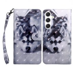 Kryty na mobil | Samsung Galaxy A16 4G/5G Knižkové puzdro Trendy Cross case Husky | Kryty na mobil