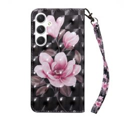Kryty na mobil | Samsung Galaxy A16 4G/5G Knižkové puzdro Trendy Cross case Lotus | Kryty na mobil