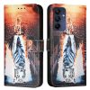 Kryty na mobil | Samsung Galaxy A16 4G/5G Knižkové puzdro Trendy Cross case Mačka | Kryty na mobil