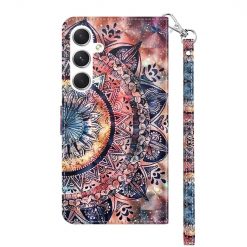 Samsung Galaxy A16 4G/5G Knižkové puzdro Trendy Cross case Vesmírna mandala