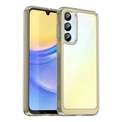 Samsung Galaxy A16 4G/5G Ochranný kryt Colorful Acrylic case transparentno-sivý