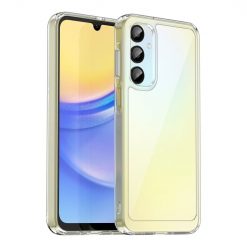 Kryty na mobil | Samsung Galaxy A16 4G/5G Ochranný kryt Colorful Acrylic case transparentný | Kryty na mobil