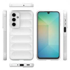 Kryty na mobil | Samsung Galaxy A16 4G/5G Odolný kryt Magic Shield biely | Kryty na mobil
