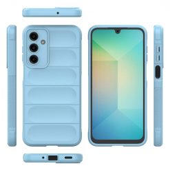 Kryty na mobil | Samsung Galaxy A16 4G/5G Odolný kryt Magic Shield bledomodrý | Kryty na mobil