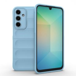Kryty na mobil | Samsung Galaxy A16 4G/5G Odolný kryt Magic Shield bledomodrý | Kryty na mobil