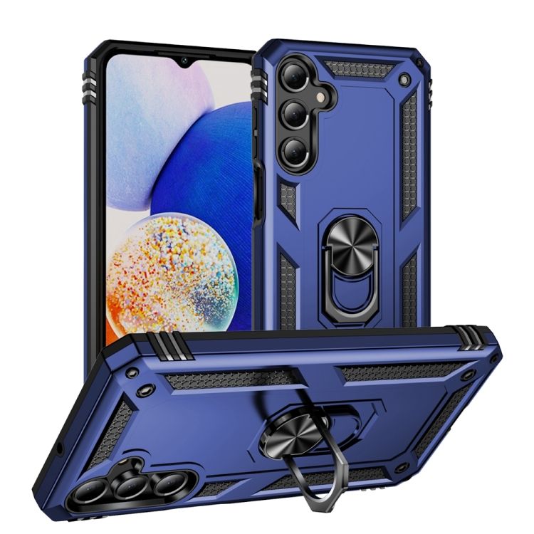Samsung Galaxy A16 4G/5G Odolný kryt Ring Armor modrý | Kryty na mobil Kryty na mobil | Samsung Galaxy A16 4G/5G Odolný kryt Ring Armor modrý | Kryty na mobil