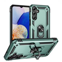 Kryty na mobil | Samsung Galaxy A16 4G/5G Odolný kryt Ring Armor zelený | Kryty na mobil