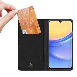 Kryty na mobil | Samsung Galaxy A16 4G/5G Peňaženkové puzdro Dux Ducis Skin Pro čierne | Kryty na mobil