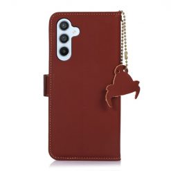 Samsung Galaxy A16 4G/5G Peňaženkové puzdro RFID Leather case hnedé | Kryty na mobil Kryty na mobil | Samsung Galaxy A16 4G/5G Peňaženkové puzdro RFID Leather case hnedé | Kryty na mobil