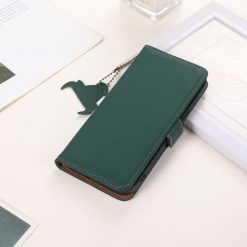 Samsung Galaxy A16 4G/5G Peňaženkové puzdro RFID Leather case zelené | Kryty na mobil Kryty na mobil | Samsung Galaxy A16 4G/5G Peňaženkové puzdro RFID Leather case zelené | Kryty na mobil