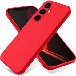 Kryty na mobil | Zadný kryt Candy Case červený – Samsung Galaxy S24 FE | Kryty na mobil
