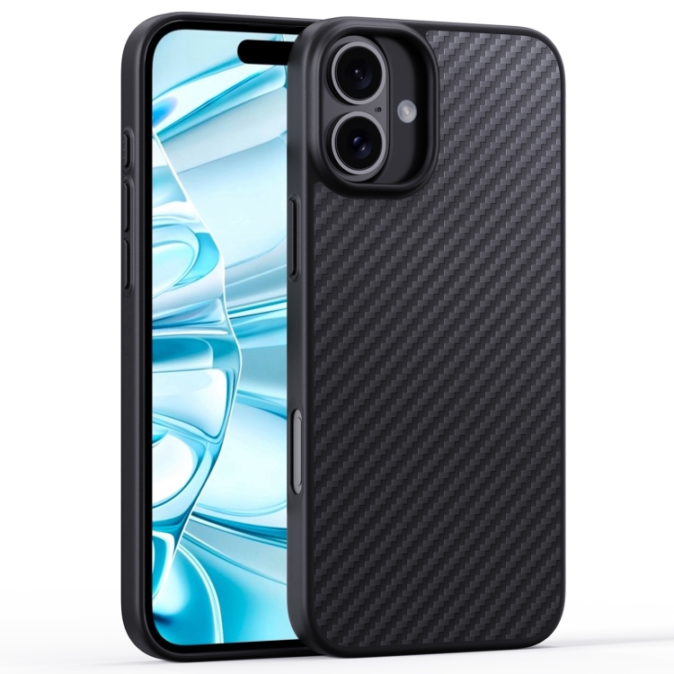 Zadný Kryt Wlons Magsafe Aramid Carbon Fiber čierny – Apple iPhone 16 Plus | Kryty na mobil Kryty na mobil | Zadný Kryt Wlons Magsafe Aramid Carbon Fiber čierny – Apple iPhone 16 Plus | Kryty na mobil